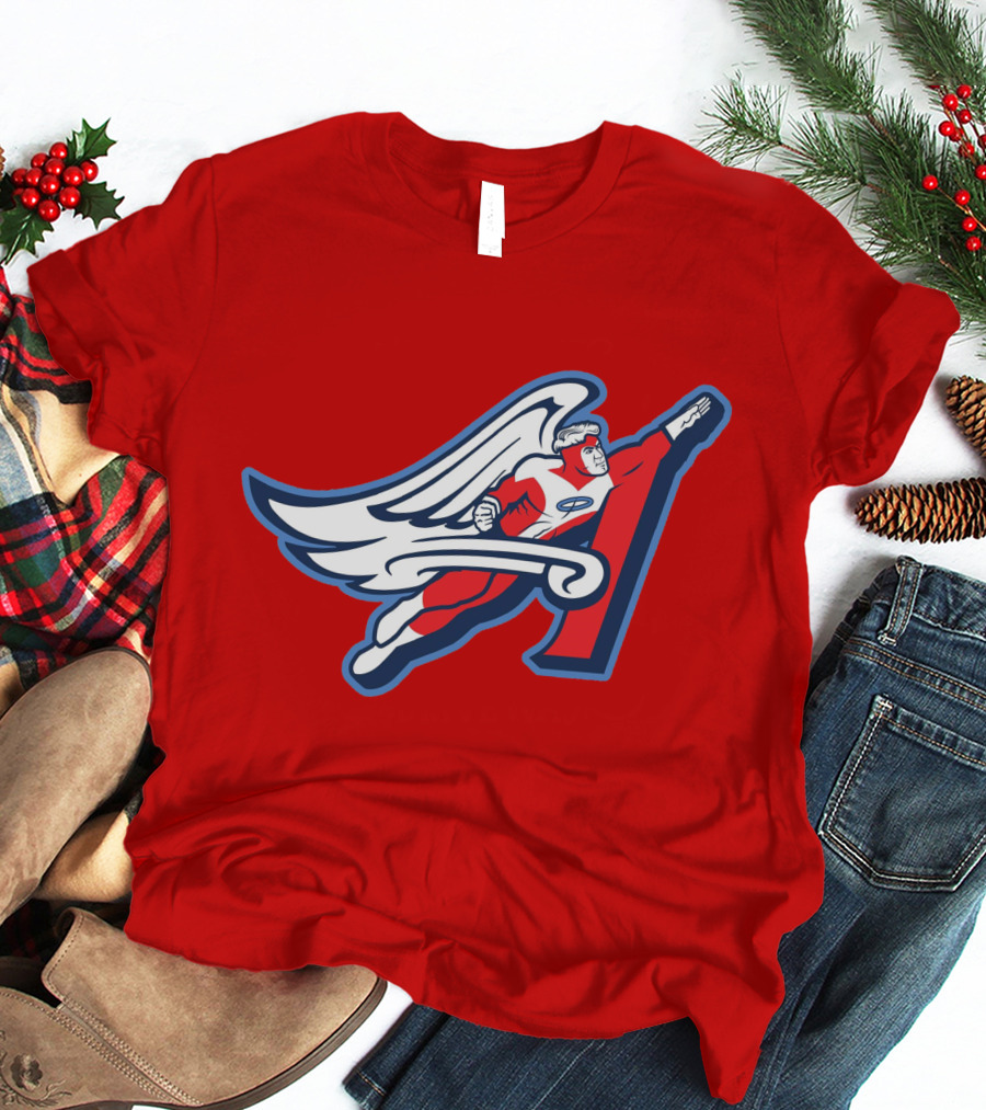 LA Archangels Superhero Wings Mlb T-Shirt