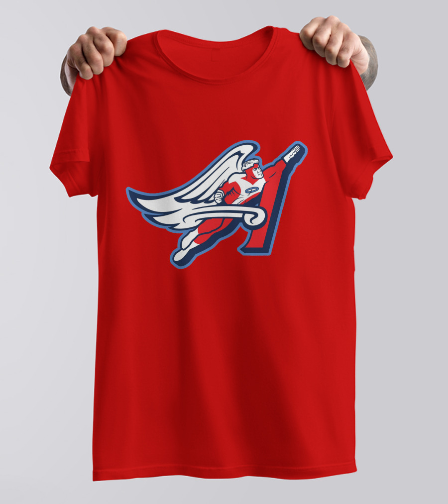 LA Archangels Superhero Wings Mlb T-Shirt