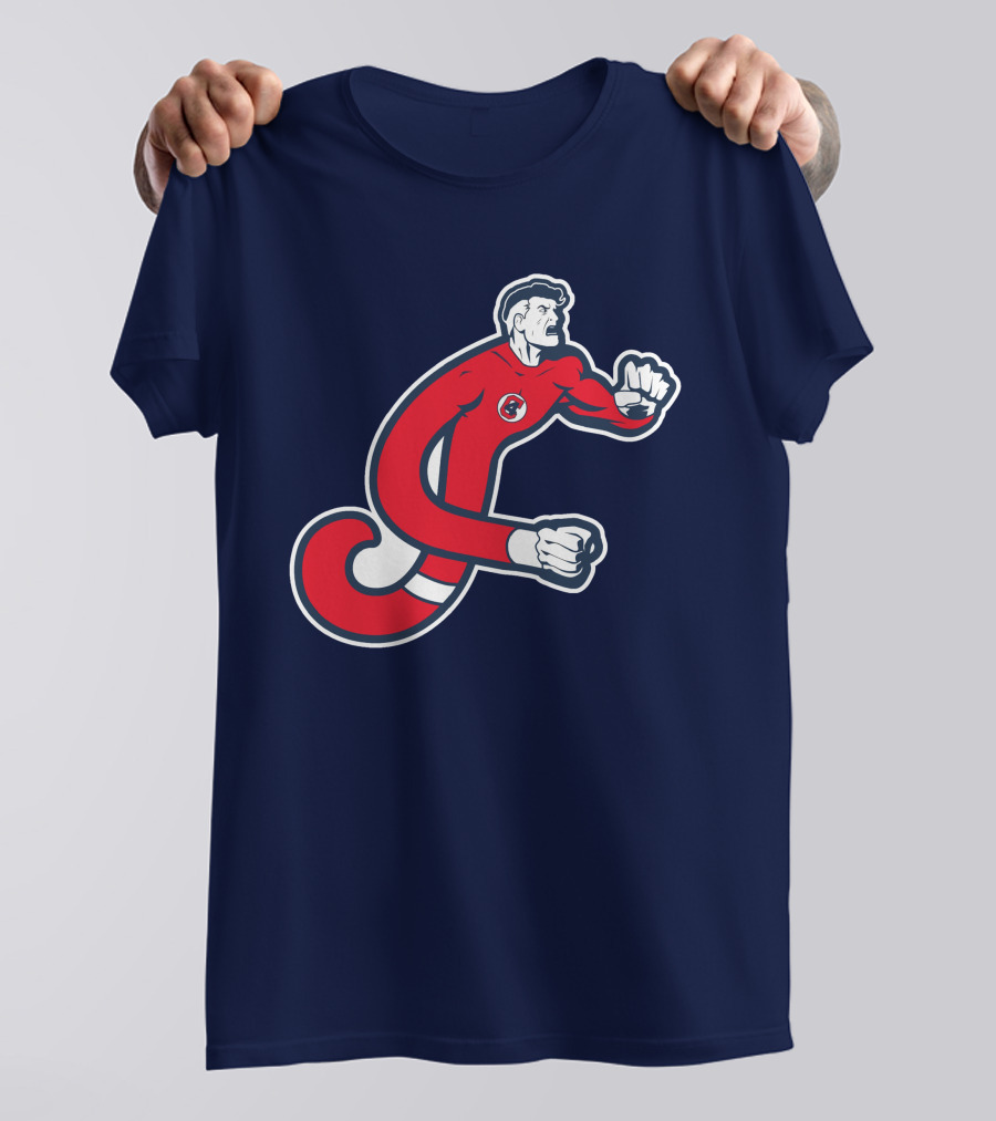 Cleveland Mr. Fantastics MLB Stretching Superhero T-Shirt