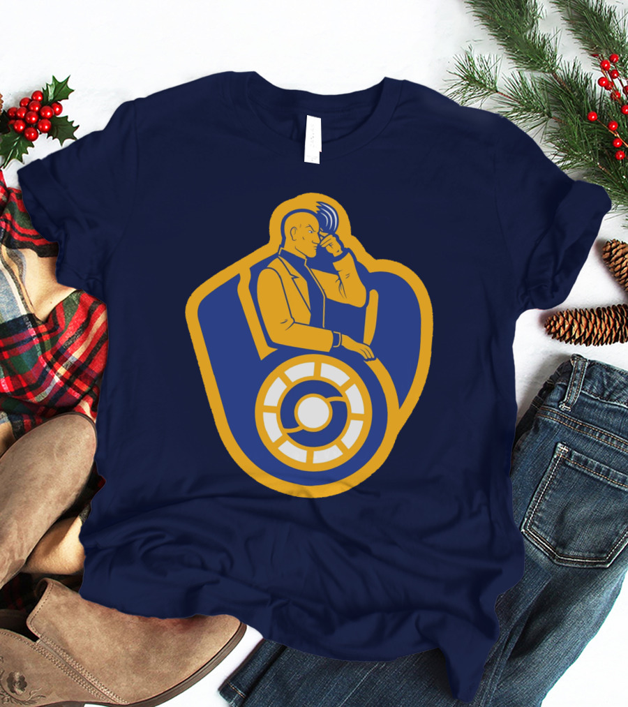 Milwaukee Professor X MLB Brewers Mashup T-Shirt