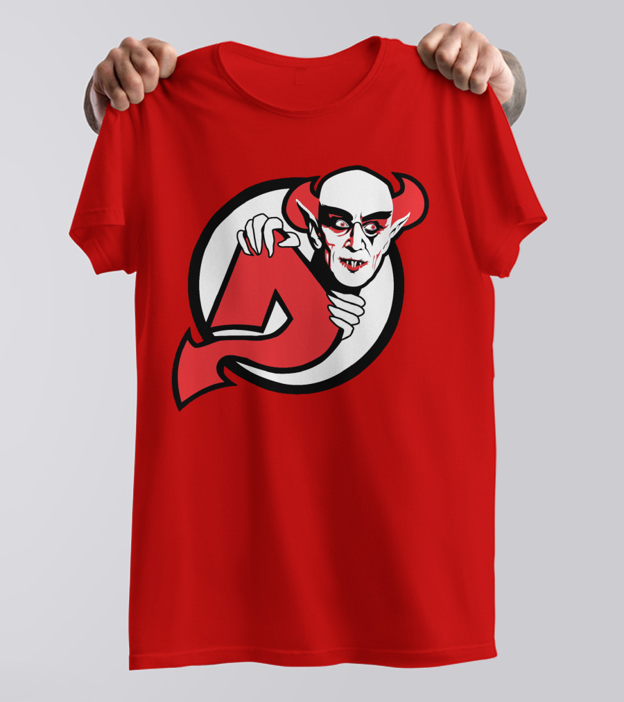 New Jersey Devils Nosferatu NHL T-Shirt