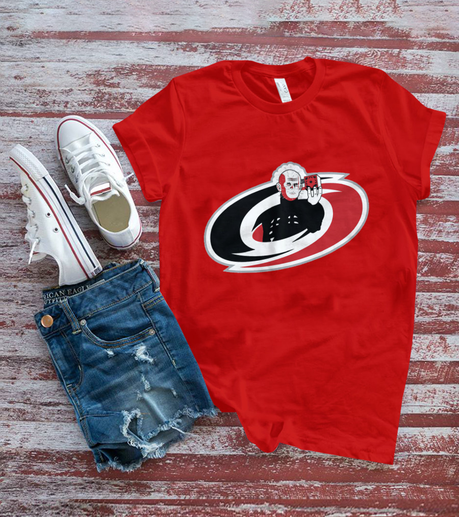 Carolina Hellraisers NHL Horror-Themed Hockey T-Shirt