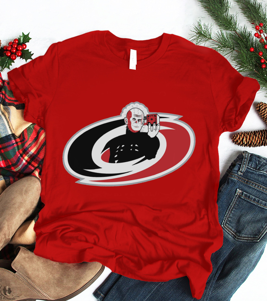 Carolina Hellraisers NHL Horror-Themed Hockey T-Shirt