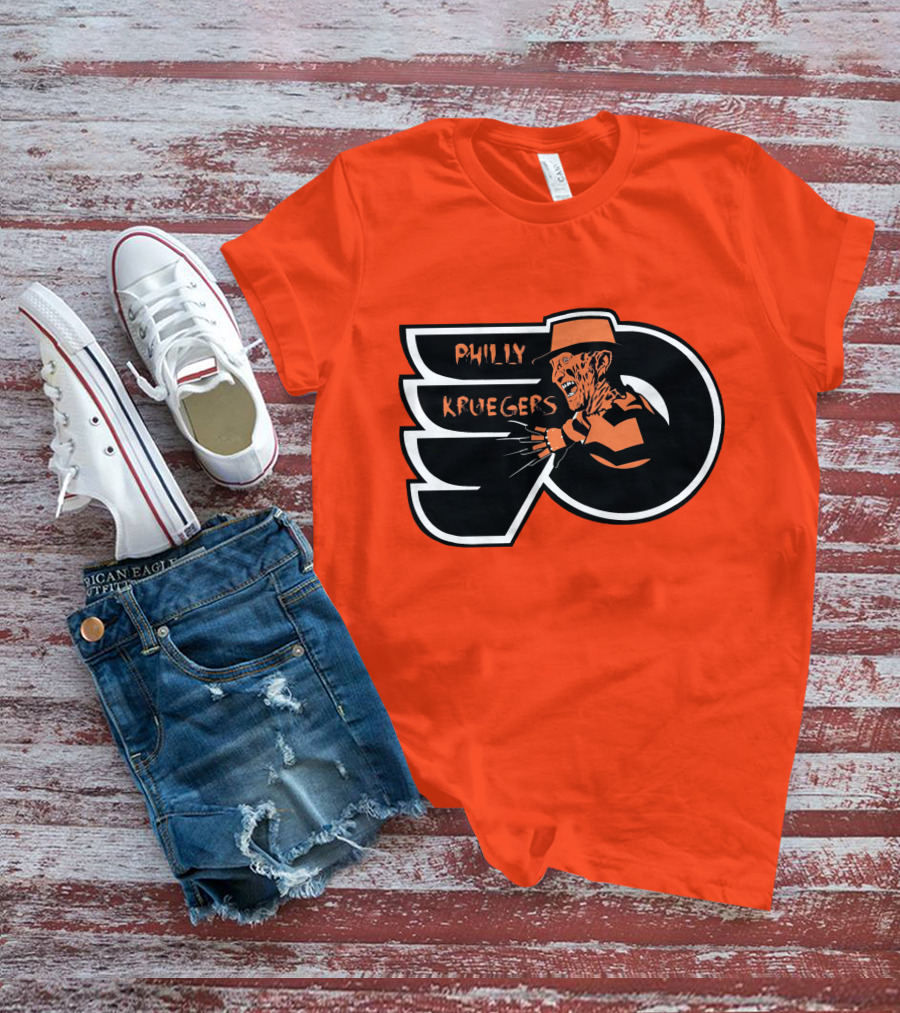 Philly Kruegers NHL Horror Hockey Fusion T-Shirt