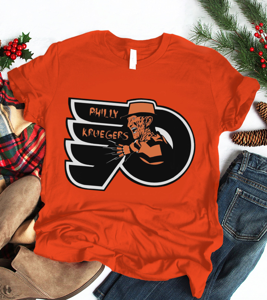 Philly Kruegers NHL Horror Hockey Fusion T-Shirt
