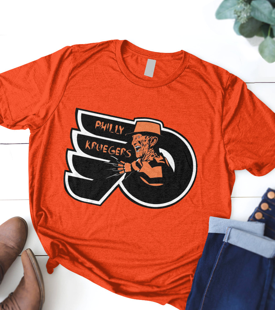 Philly Kruegers NHL Horror Hockey Fusion T-Shirt