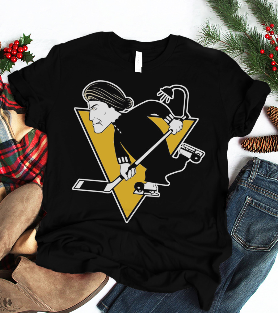 Pittsburgh Norman Bates Hockey T-Shirt