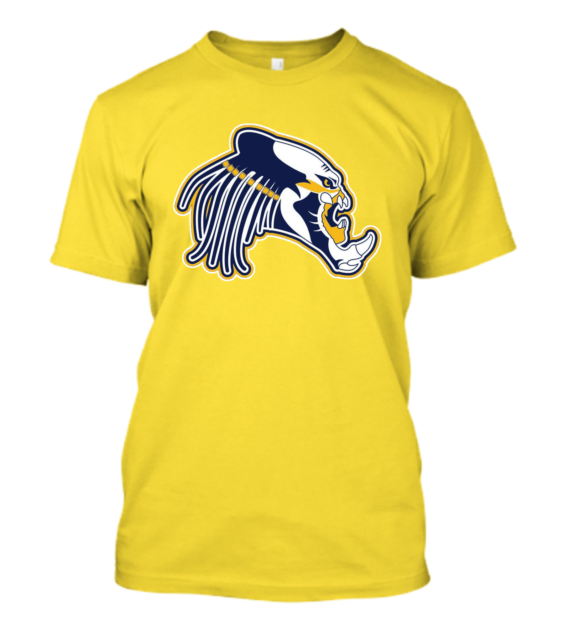 Nashville Predators Logo Iconic Saber-Tooth Tiger Head T-Shirt