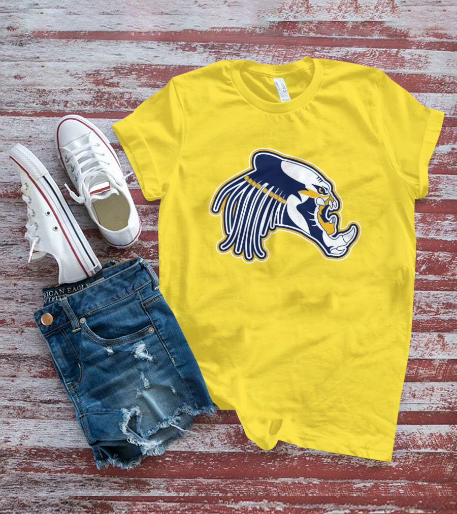 Nashville Predators Logo Iconic Saber-Tooth Tiger Head T-Shirt