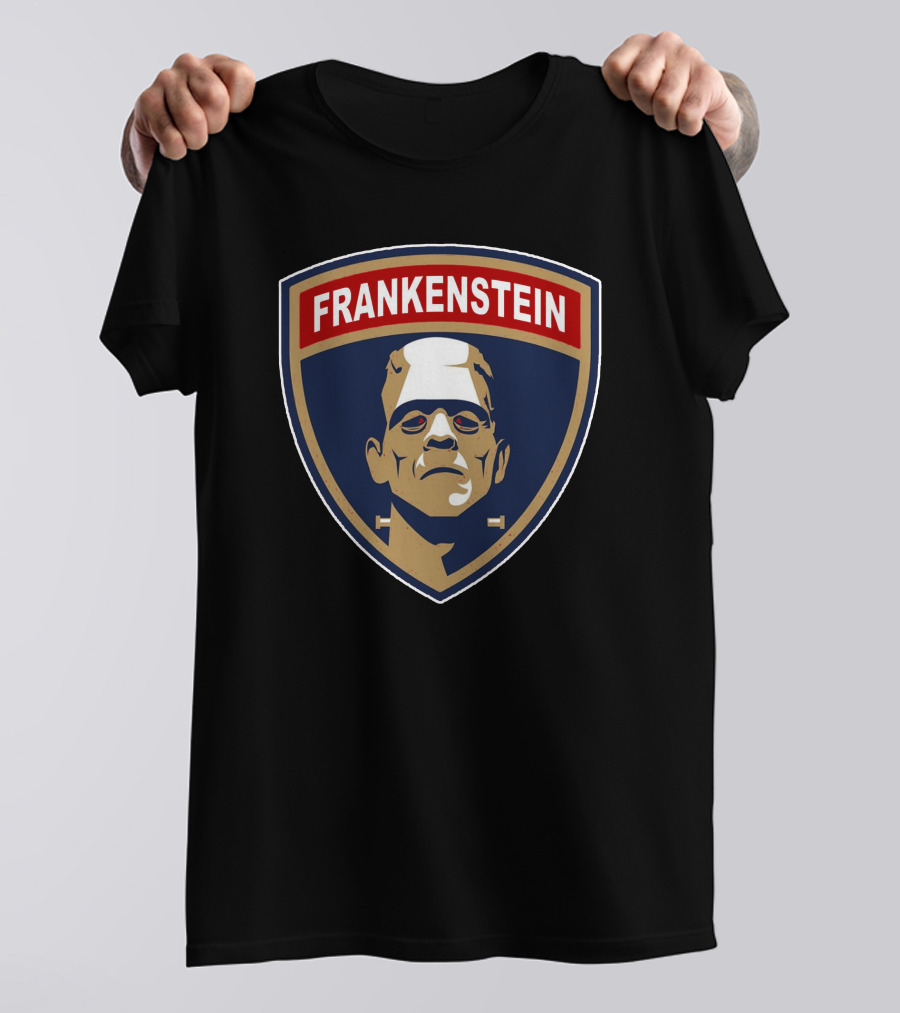 Frankenstein Monster Emblem T-Shirt