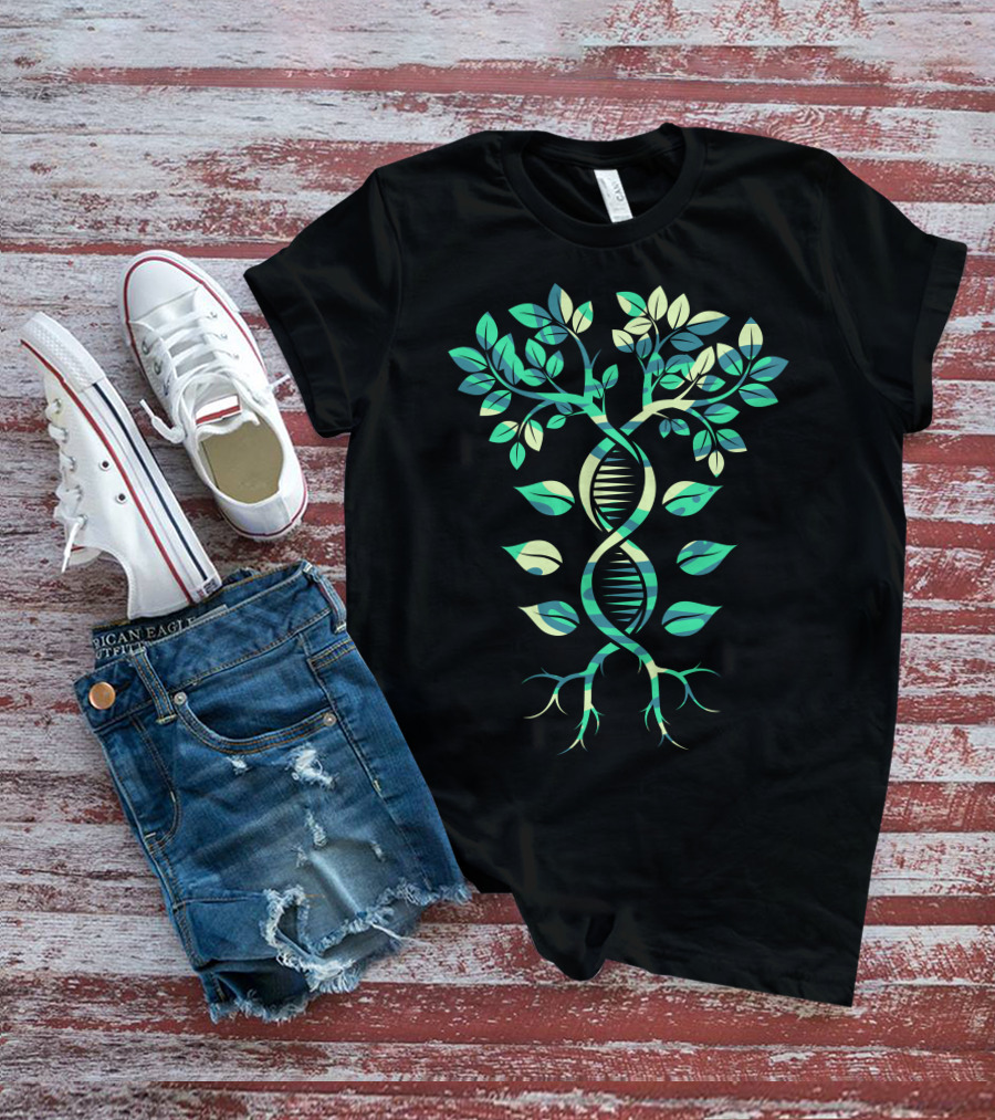 DNA Tree Of Life Genetics Biologist T-Shirt
