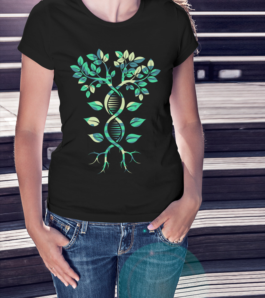 DNA Tree Of Life Genetics Biologist T-Shirt