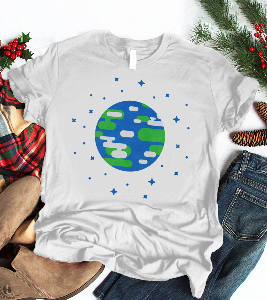 Kurzgesagt Earth Space T-Shirt