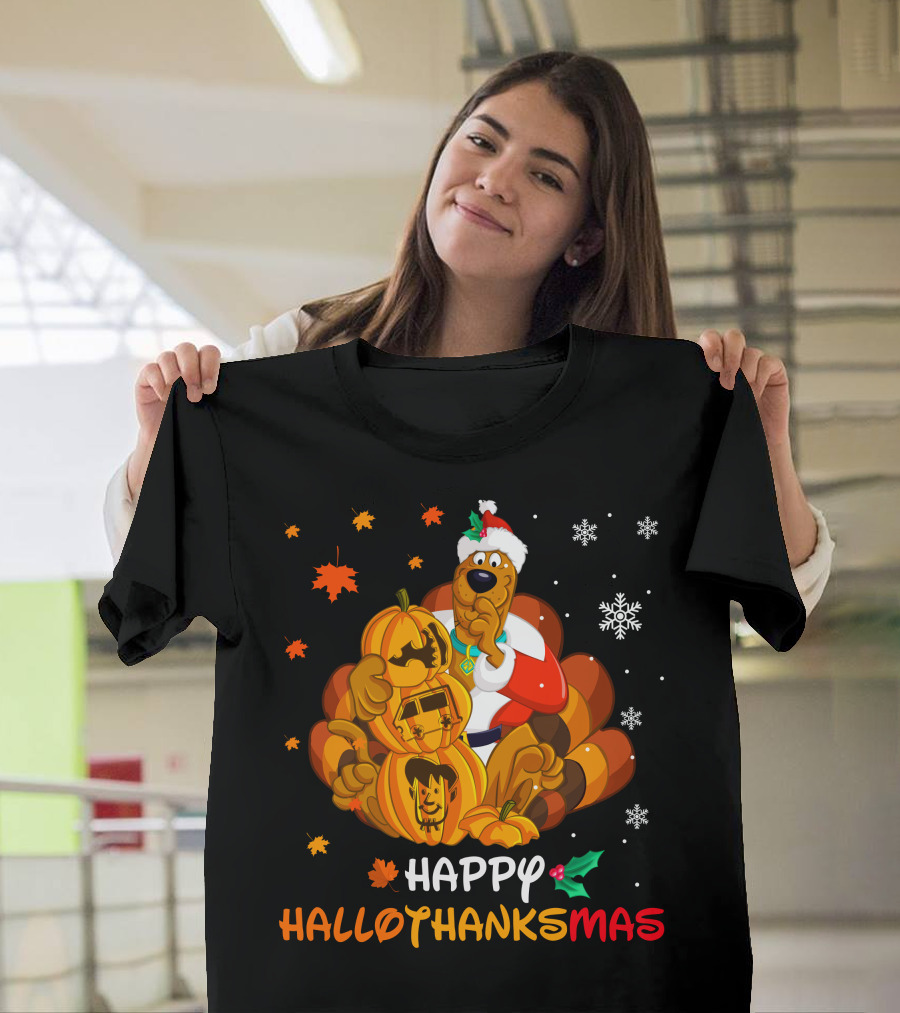 Scooby Doo Happy Hallothanksmas T-Shirt
