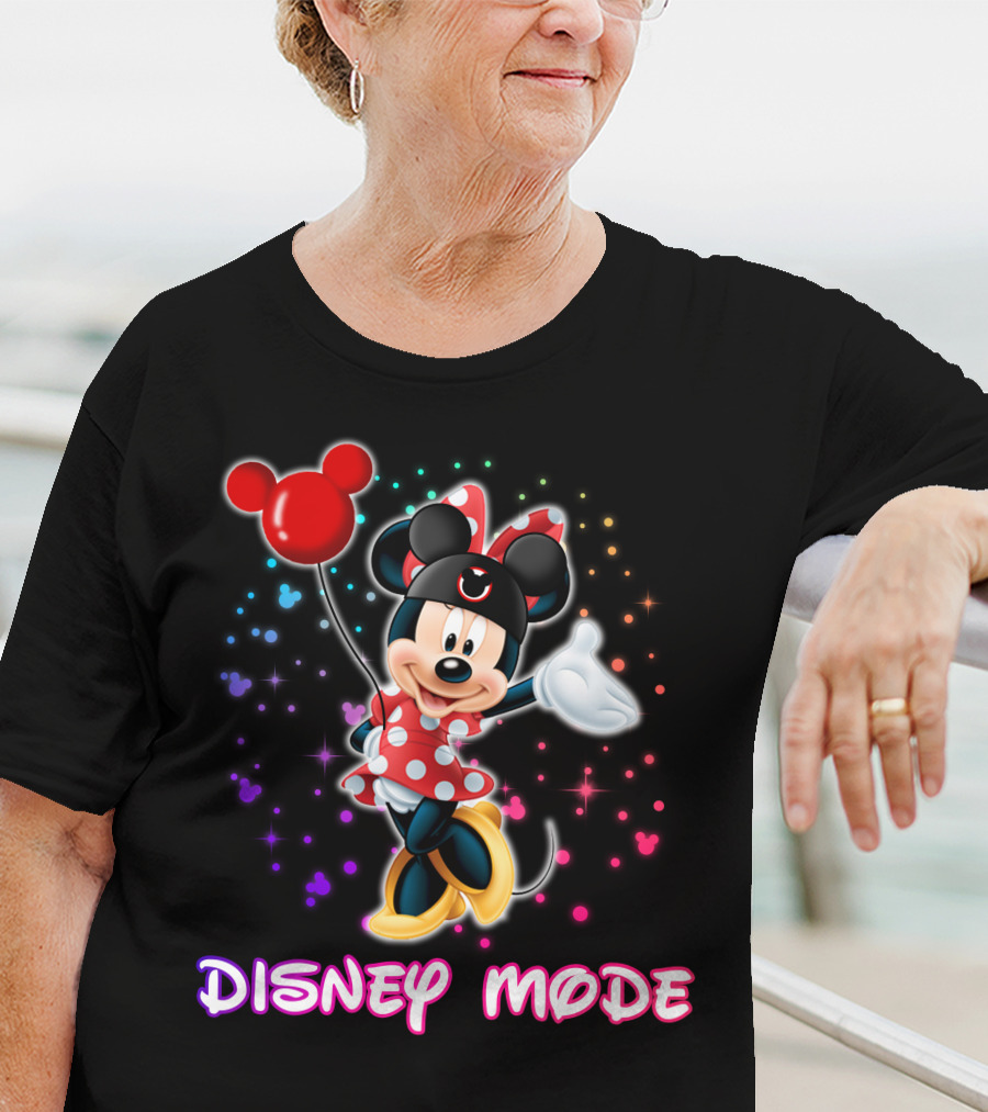 Disney Mode Minnie Mouse Balloon Cheerfulness Magic T-Shirt
