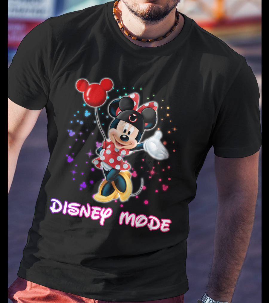 Disney Mode Minnie Mouse Balloon Cheerfulness Magic T-Shirt