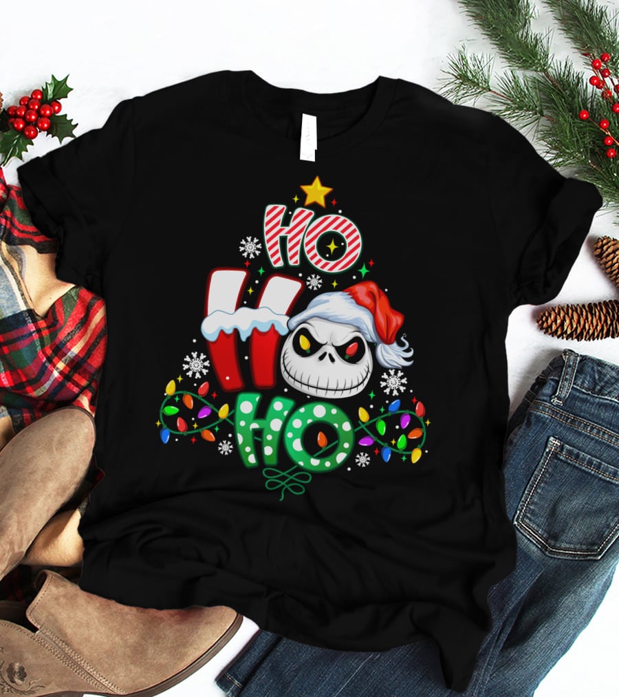 Ho Ho Ho Jack Christmas T-Shirt