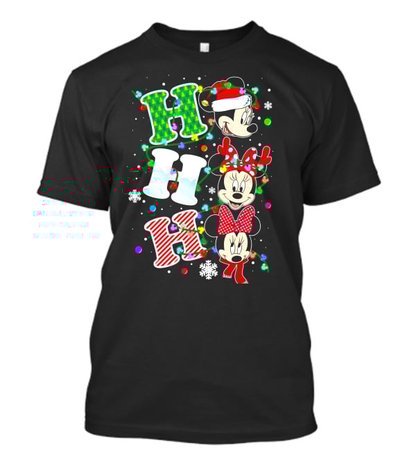 Ho Ho Ho Minnie Christmas T-Shirt