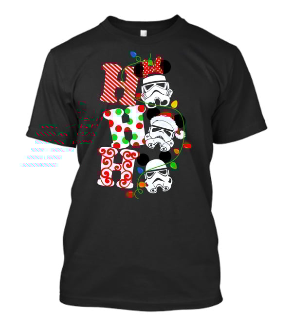 Star War Christmas Stormtrooper Ho Ho Ho Disney T-Shirt