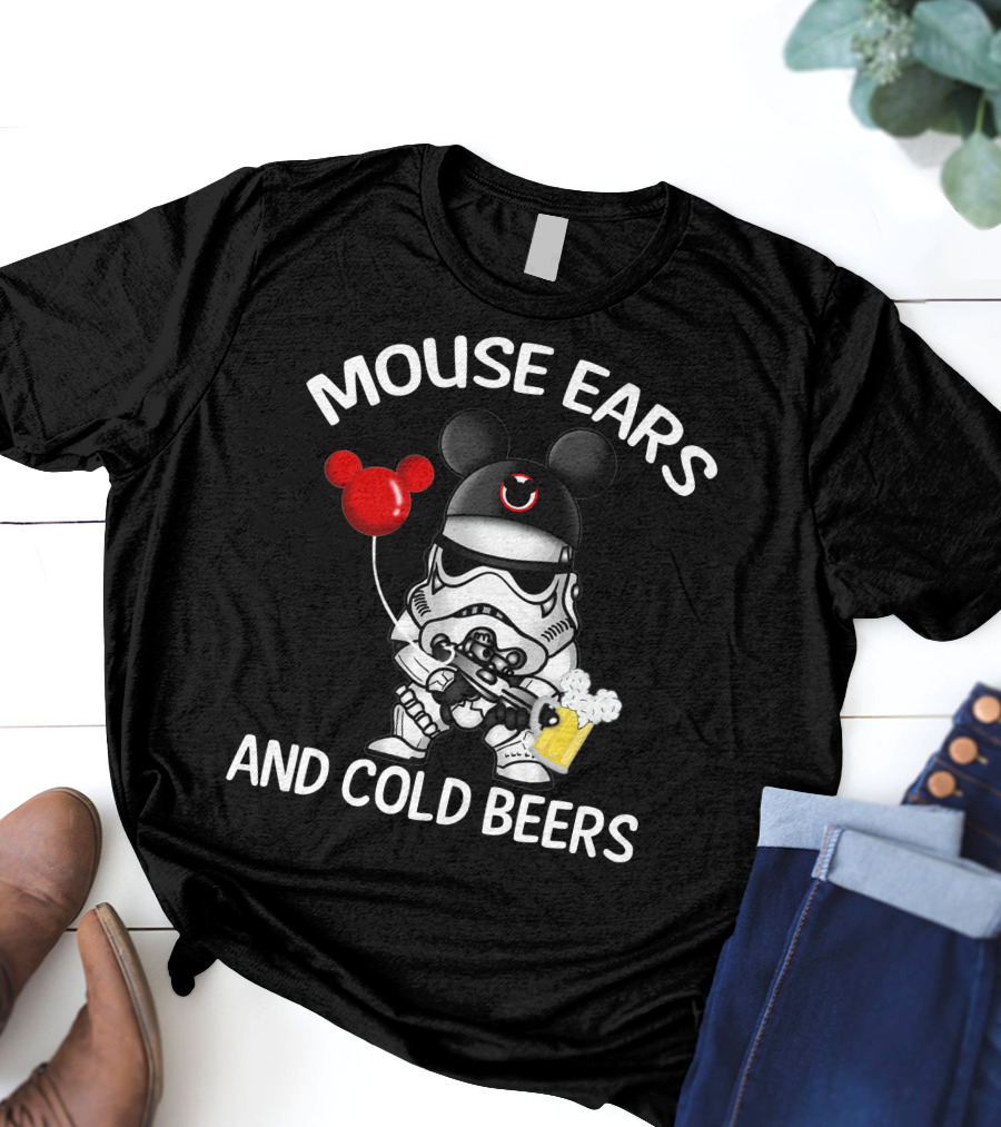 Mouse Ears And Cold Beers Stormtrooper T-Shirt