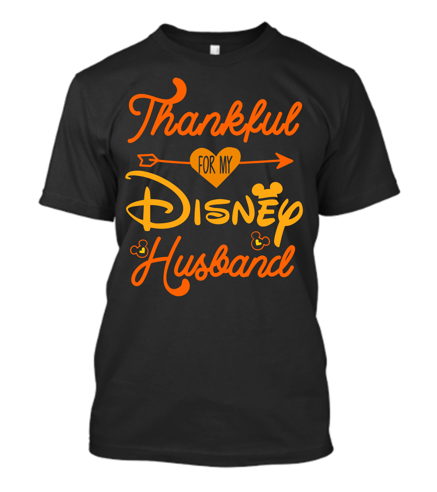 Thankful For My Disney Husband T-Shirt