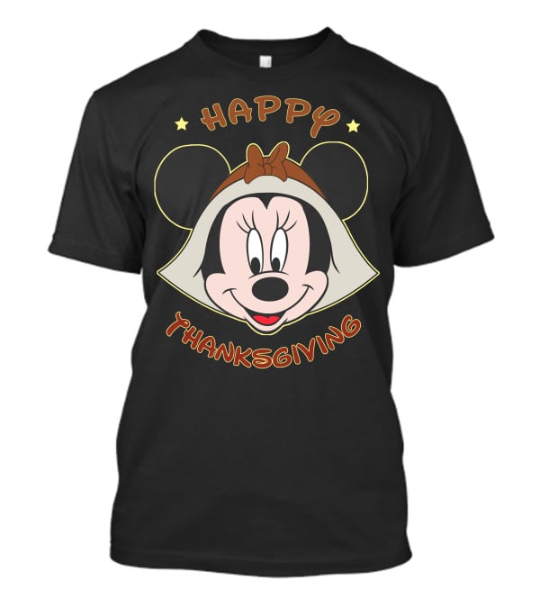 Happy Thanksgiving Minnie Mouse T-Shirt