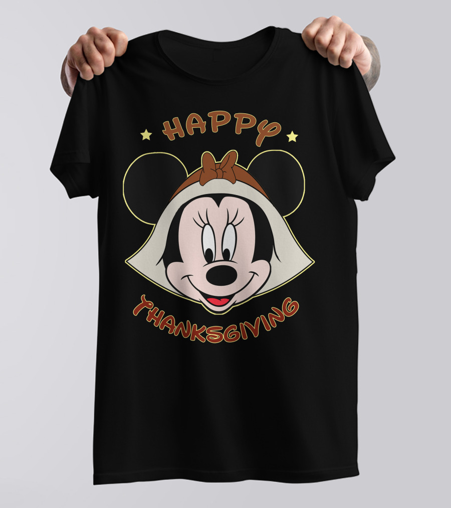 Happy Thanksgiving Minnie Mouse T-Shirt