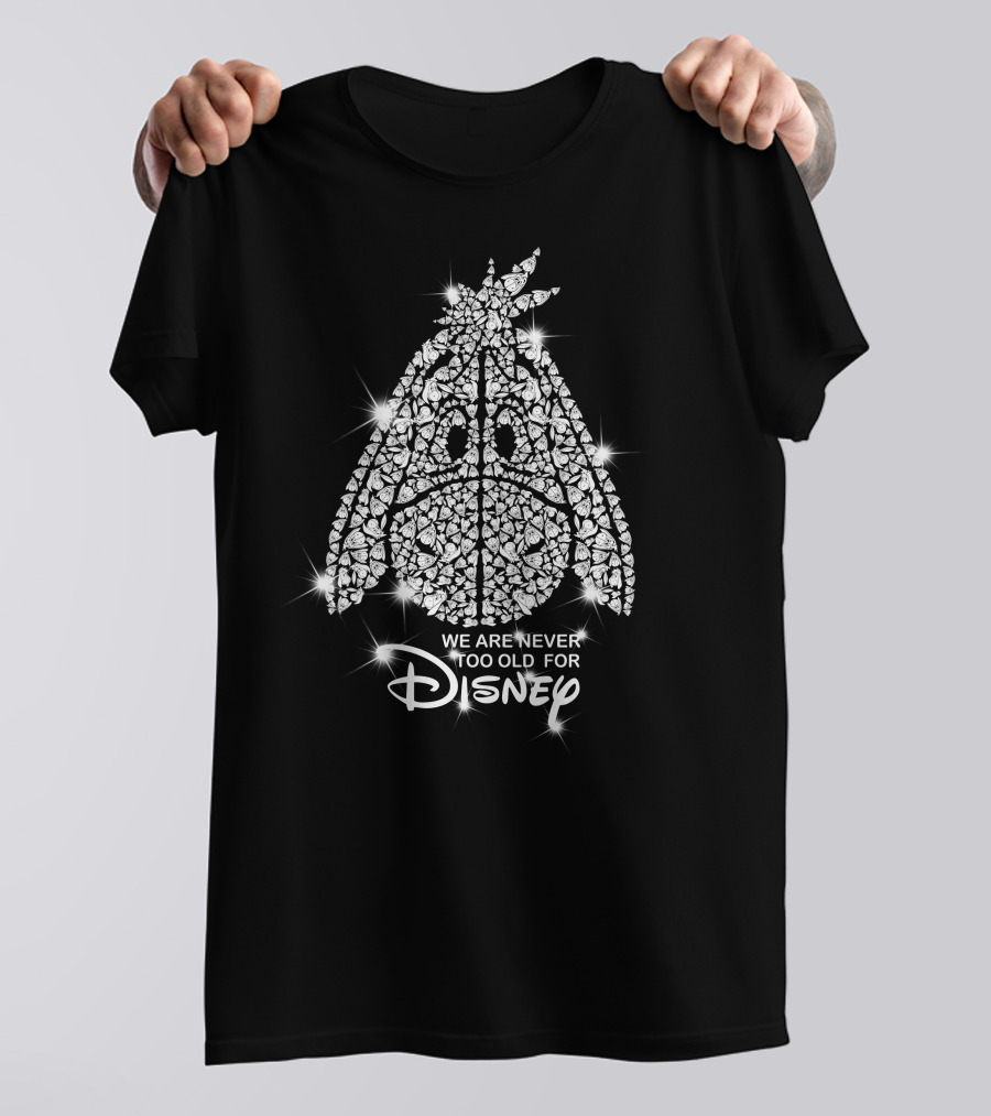 We Are Never Too Old For Disney Eeyore Crystal T-Shirt