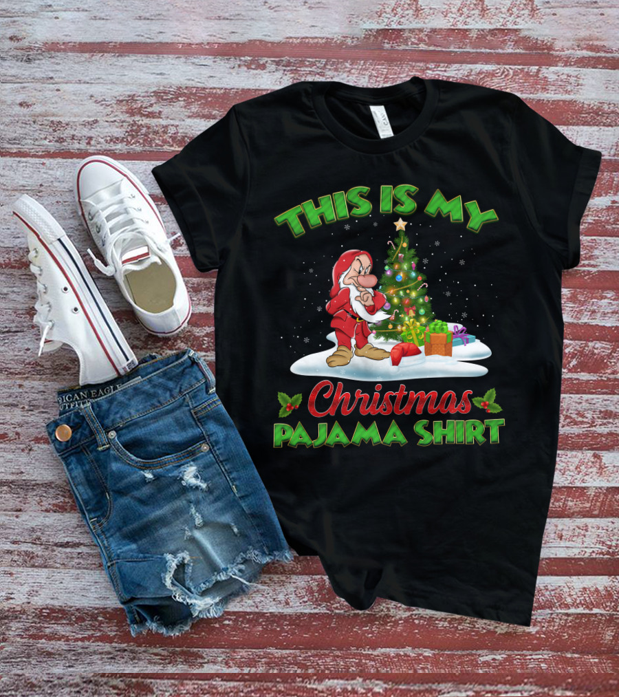 This Is My Grumpy Christmas Pajama T-Shirt