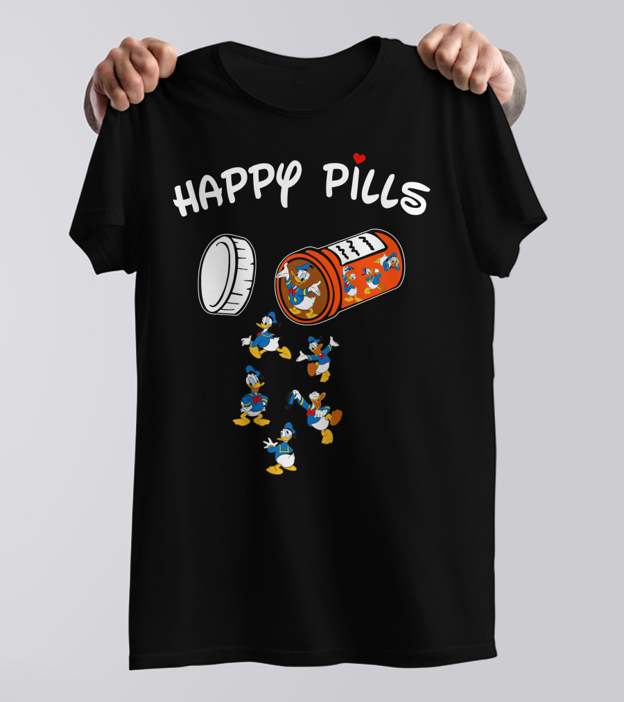 Happy Pills Donald Duck T-Shirt