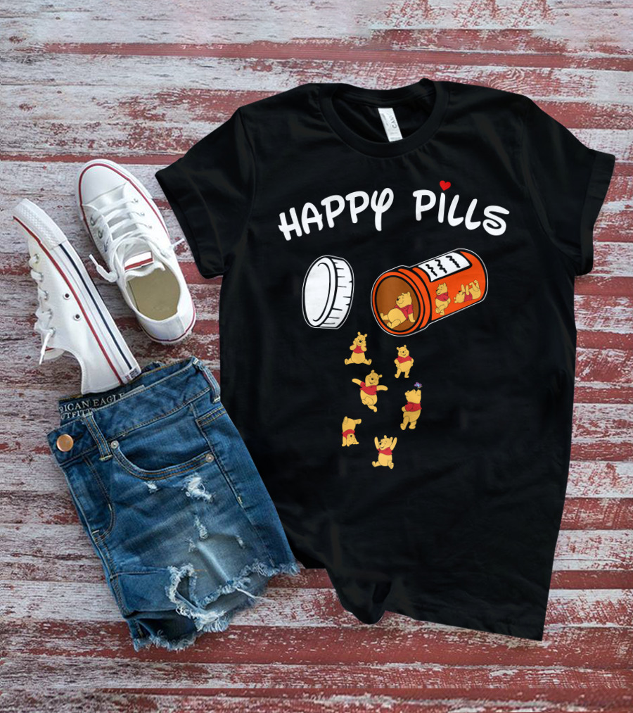 Happy Pills Pooh T-Shirt