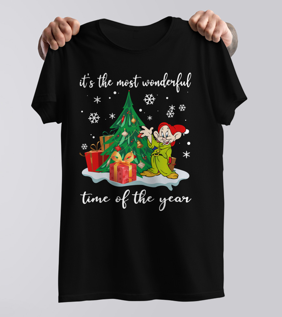 It's The Most Wonderful Time Of The Year Dopey Christmas Celebration T-Shirt