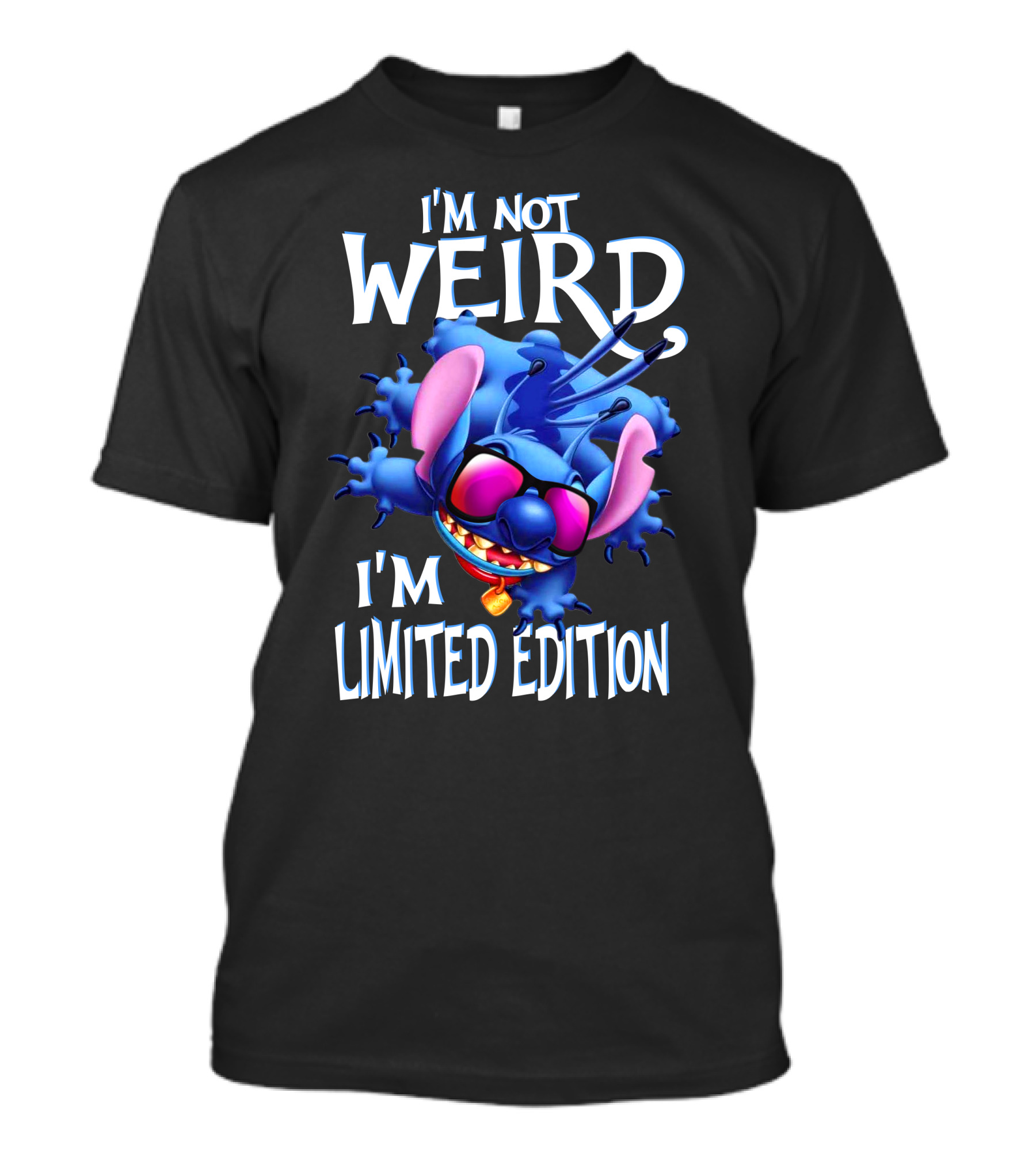 I'm Not Weird I'm Stitch Disney Character T-Shirt