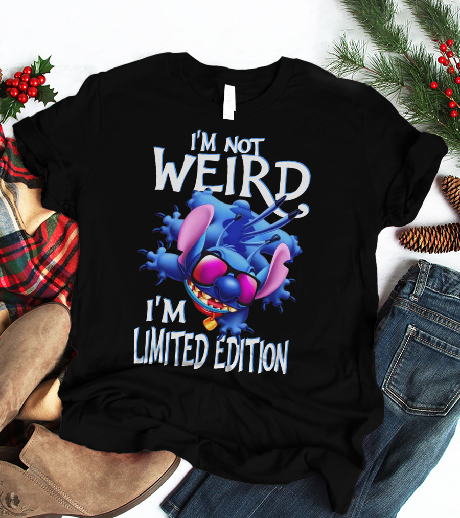 I'm Not Weird I'm Stitch Disney Character T-Shirt