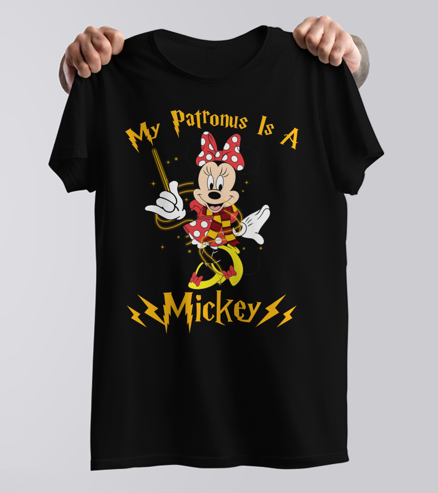 My Patronus Is A Mickey Minnie Magic Wand T-Shirt