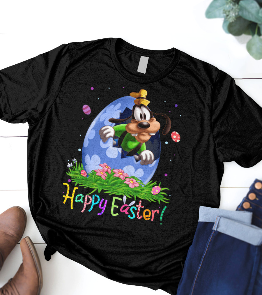 Happy Easter Goofy Egg Surprise T-Shirt