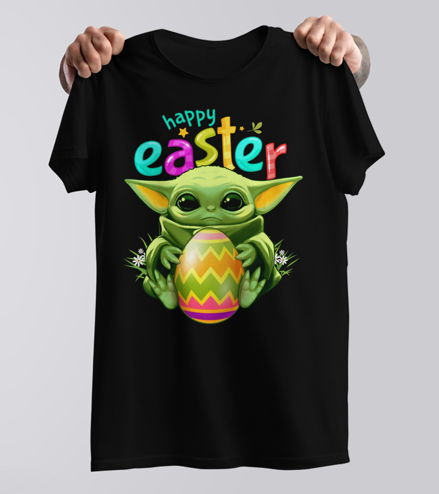 Happy Easter Baby Yoda T-Shirt
