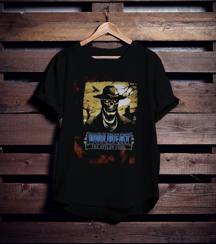 VOLBEAT The Outlaw Ghoul Cowboy T-Shirt