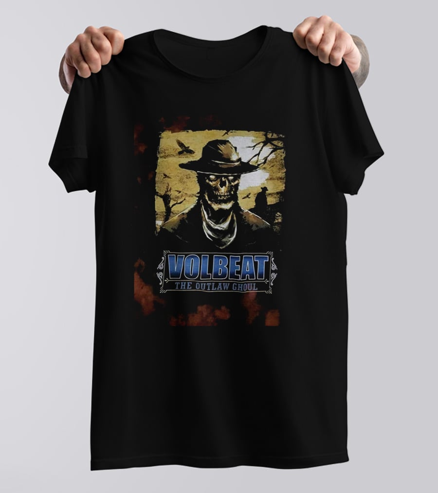 VOLBEAT The Outlaw Ghoul Cowboy T-Shirt