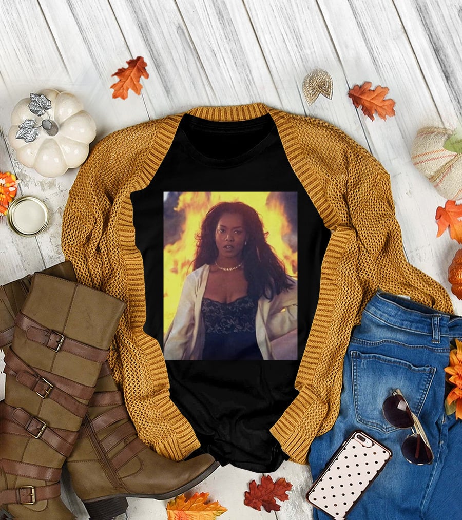 Waiting To Exhale Angela Bassett Fire Scene T-Shirt