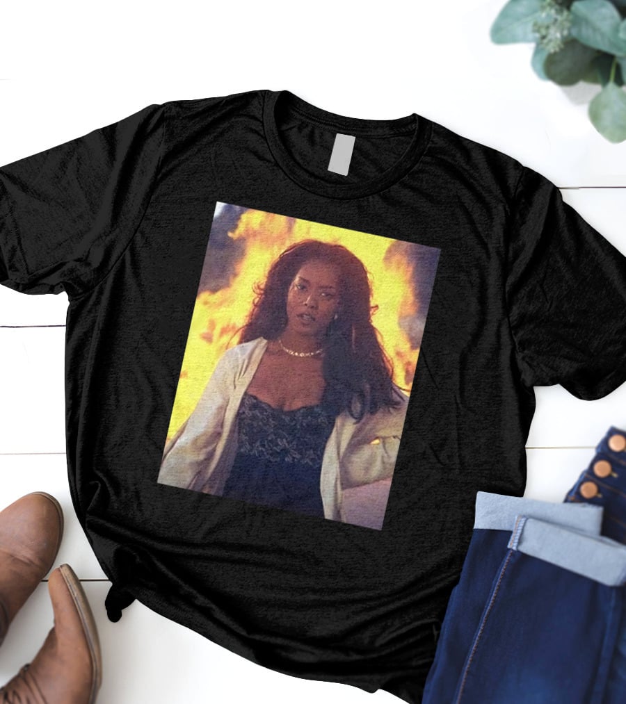 Waiting To Exhale Angela Bassett Fire Scene T-Shirt