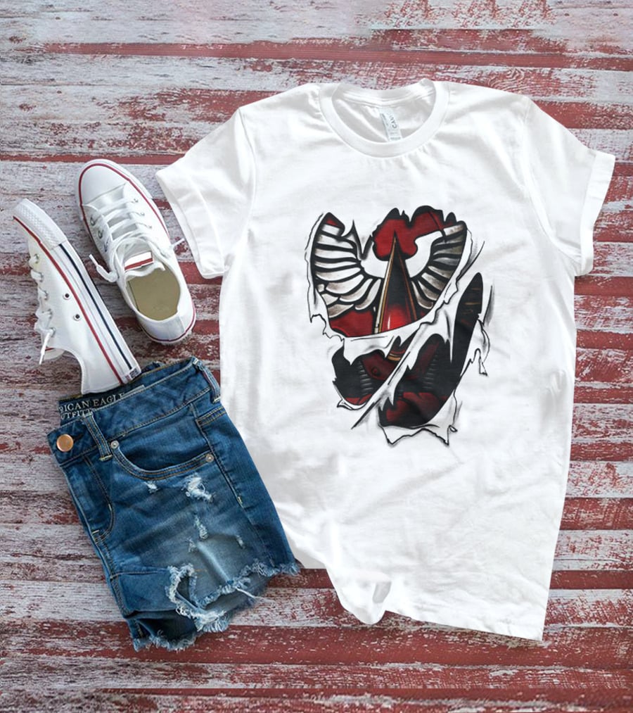Warhammer 40k Blood Angels Winged Armor T-Shirt