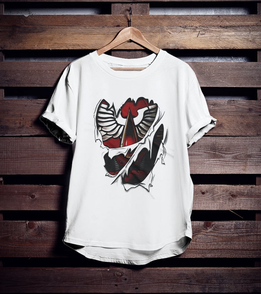 Warhammer 40k Blood Angels Winged Armor T-Shirt