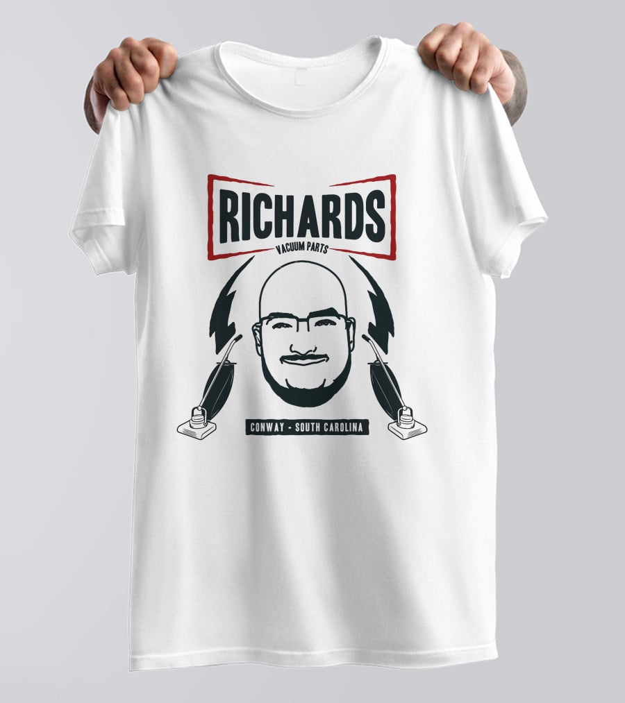 RICHARDS Vacuum Parts Conway South Carolina WingsofRedemption T-Shirt