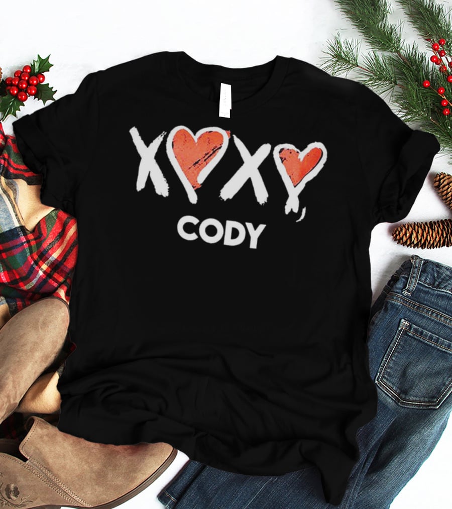 XOXO Cody Heart And Cross T-Shirt