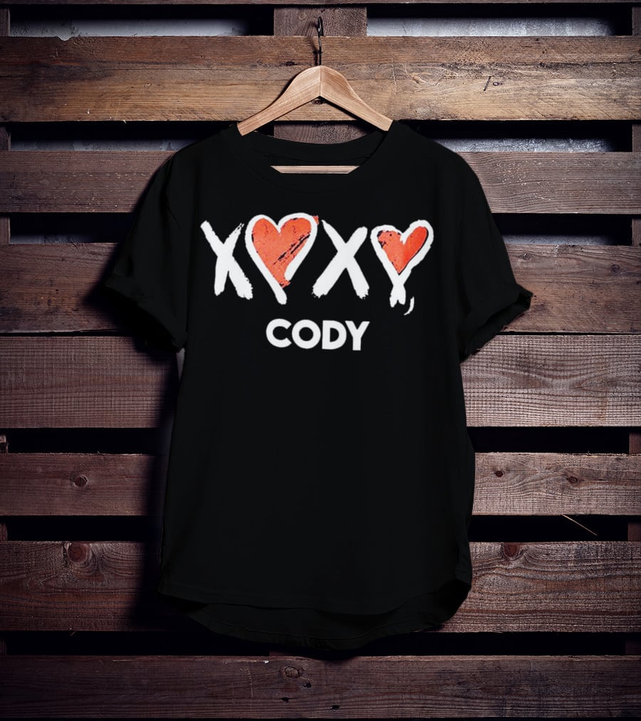 XOXO Cody Heart And Cross T-Shirt
