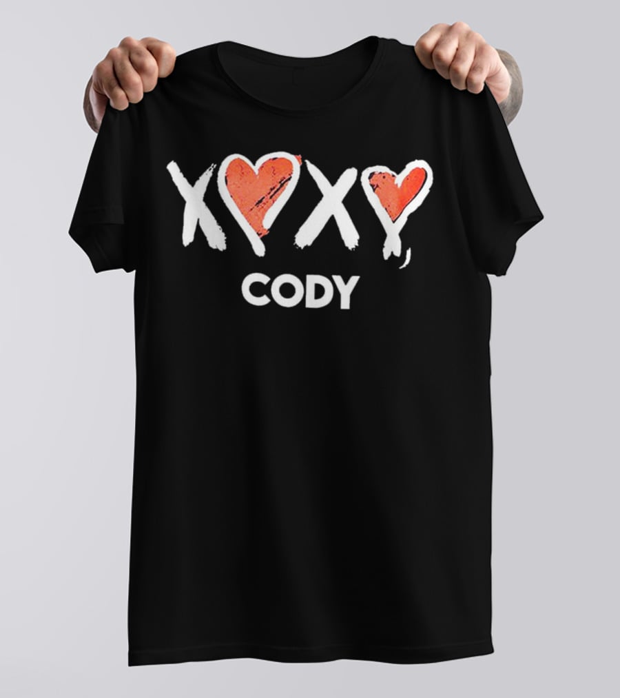 XOXO Cody Heart And Cross T-Shirt