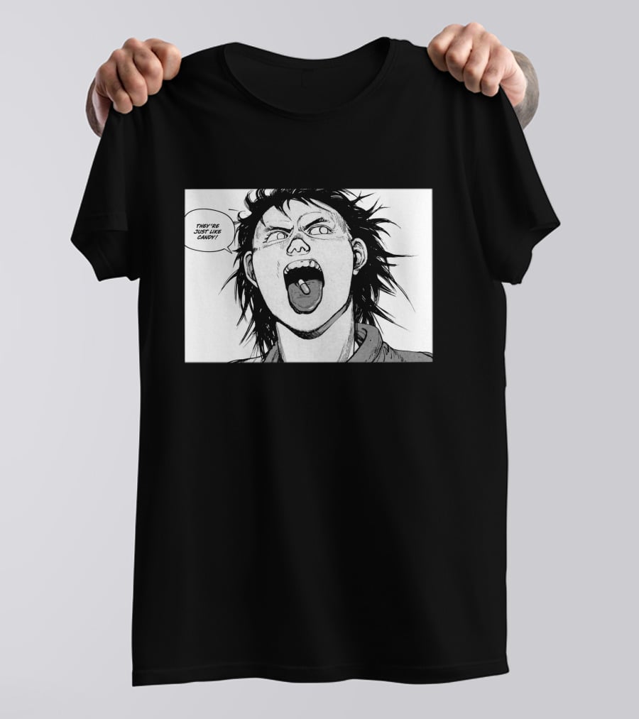 Akira Tetsuo They're Just Like Candy Pill T-Shirt