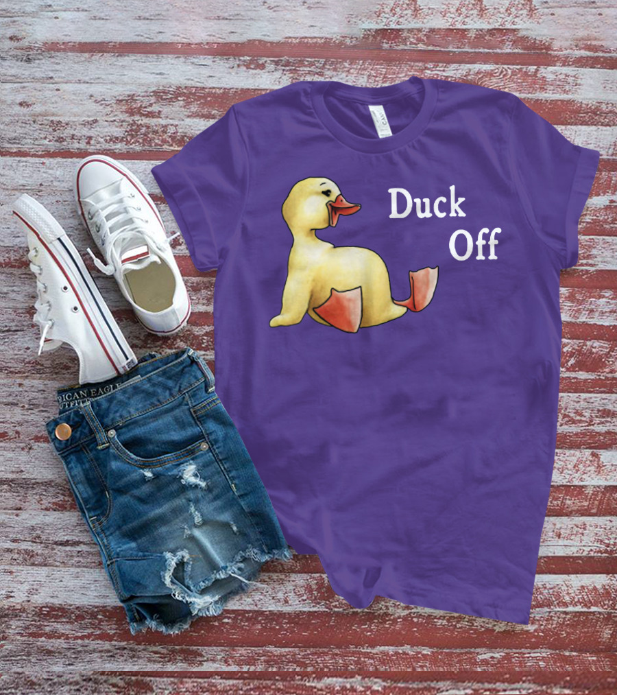 Duck Off Funny Sitting Duck T-Shirt