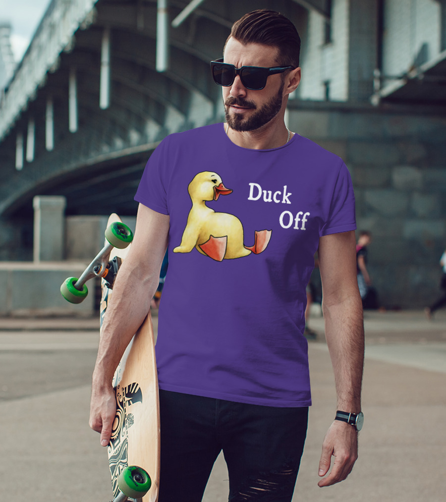 Duck Off Funny Sitting Duck T-Shirt